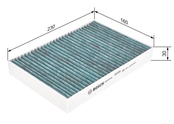 Bosch Interieurfilter 0 986 628 526