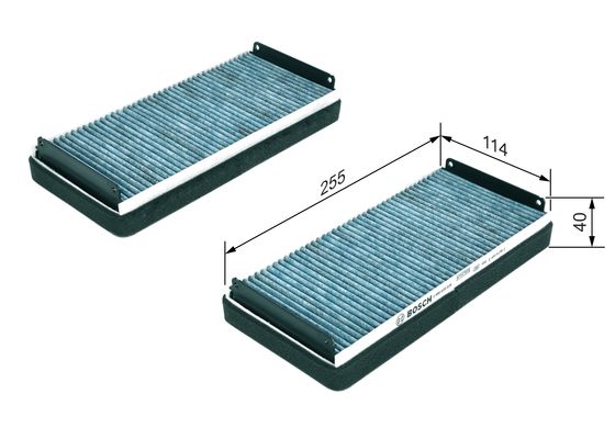 Bosch Interieurfilter 0 986 628 528