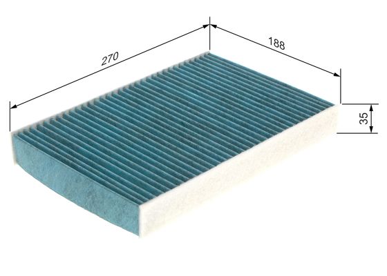 Bosch Interieurfilter 0 986 628 548