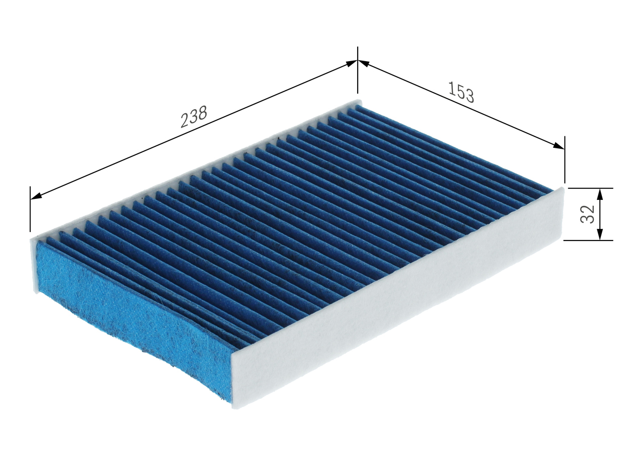 Bosch Interieurfilter 0 986 628 650