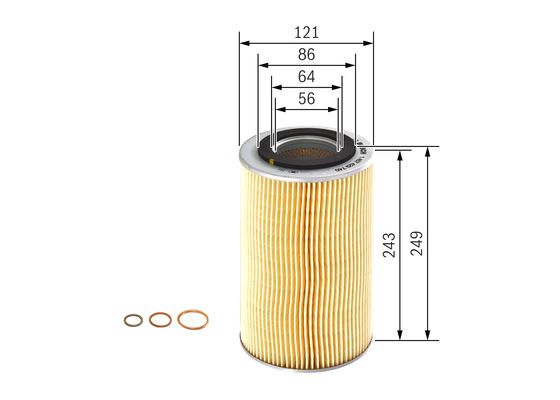 Bosch Oliefilter 1 457 429 740