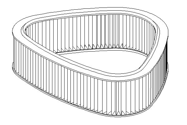 Bosch Luchtfilter 1 457 433 294