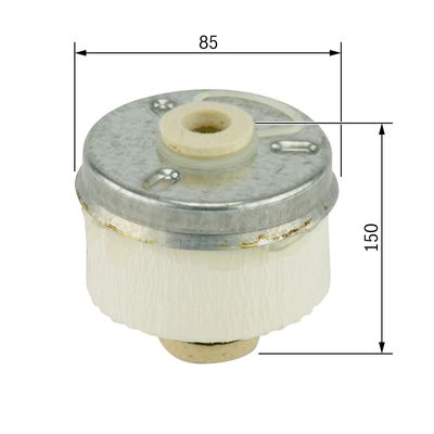 Bosch Brandstoffilter 1 457 431 324