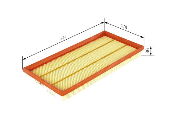 Bosch Luchtfilter 1 457 433 272