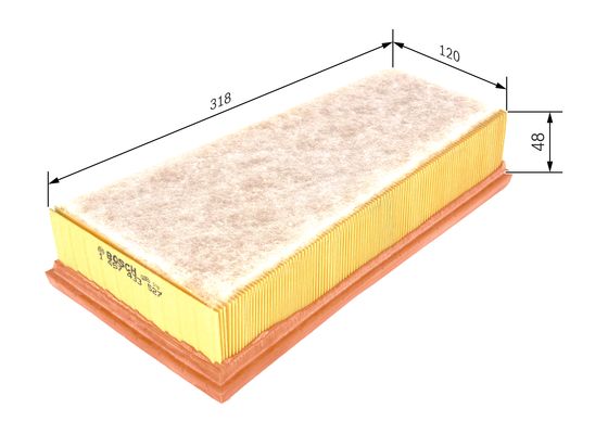 Bosch Luchtfilter 1 457 433 527