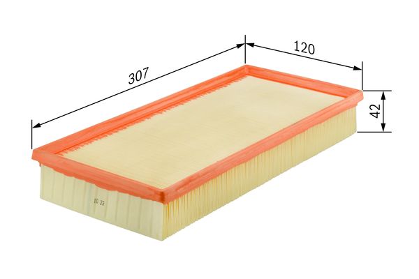 Bosch Luchtfilter 1 457 433 581