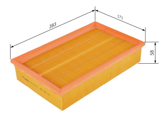 Bosch Luchtfilter 1 457 433 607