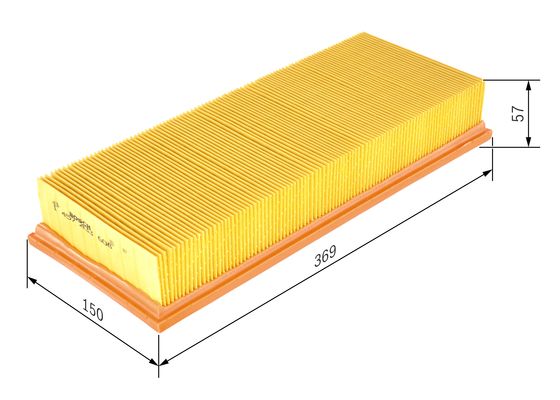 Bosch Luchtfilter 1 457 433 608