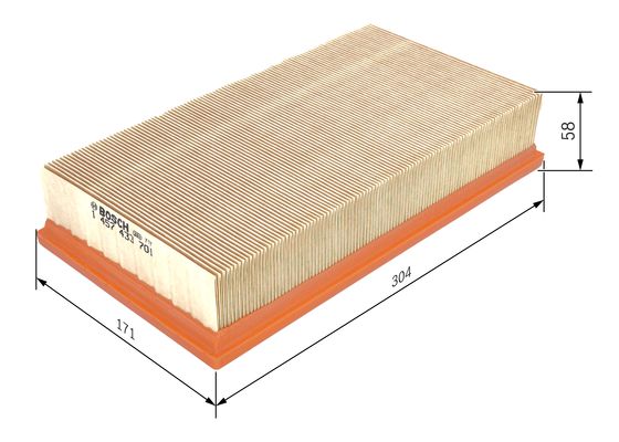 Bosch Luchtfilter 1 457 433 701