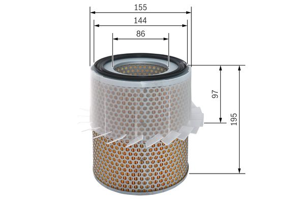 Bosch Luchtfilter 1 987 429 169