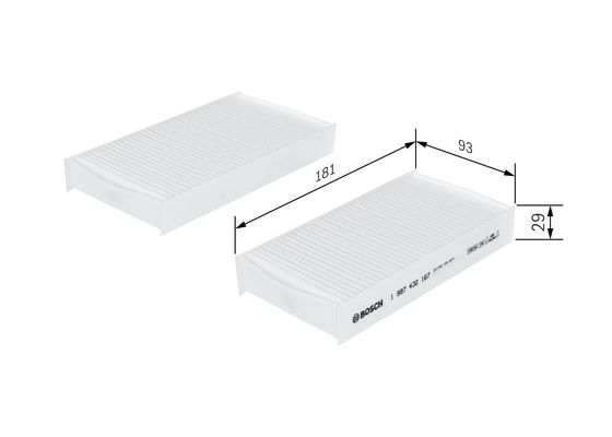 Bosch Interieurfilter 1 987 432 167