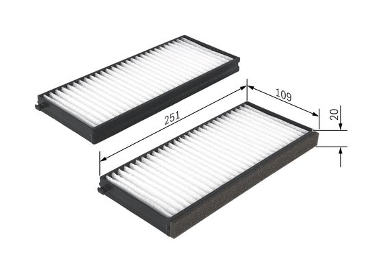 Bosch Interieurfilter 1 987 432 260