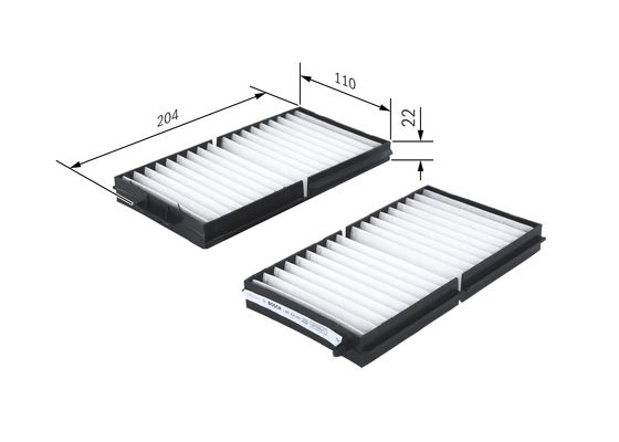 Bosch Interieurfilter 1 987 435 084