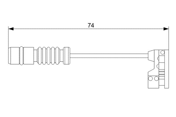 Bosch Slijtage indicator 1 987 473 008