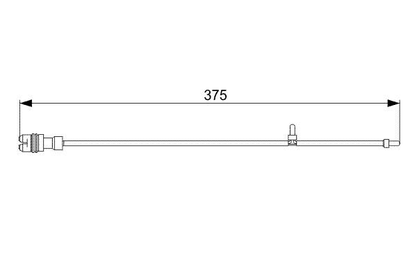 Bosch Slijtage indicator 1 987 473 035