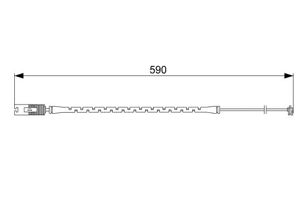 Bosch Slijtage indicator 1 987 473 042