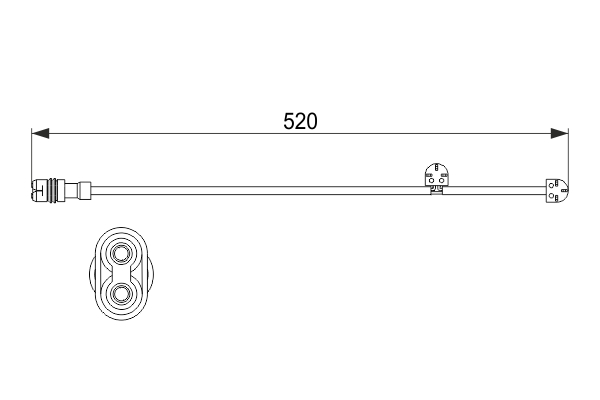 Bosch Slijtage indicator 1 987 473 533
