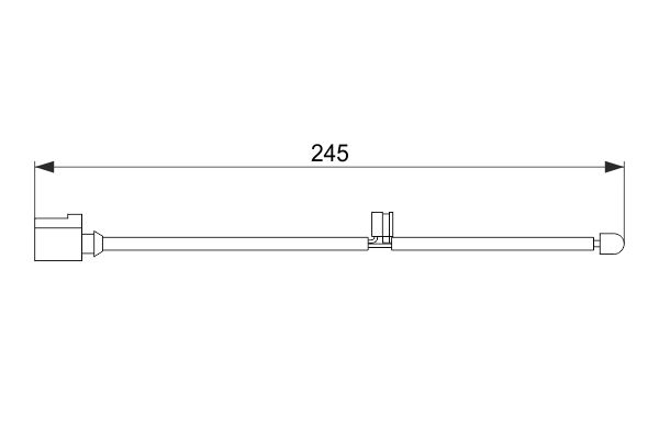 Bosch Slijtage indicator 1 987 474 563
