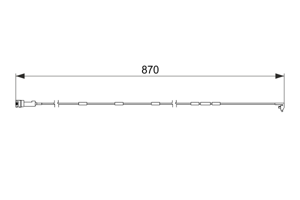 Bosch Slijtage indicator 1 987 474 578