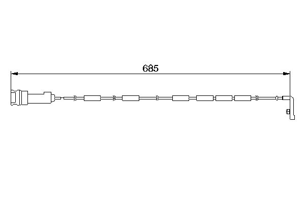 Bosch Slijtage indicator 1 987 474 974