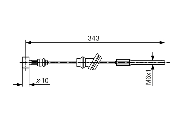 Bosch Handremkabel 1 987 482 020