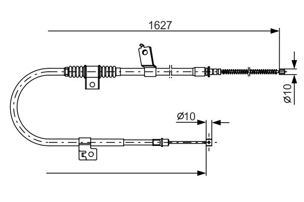 Bosch Handremkabel 1 987 482 274