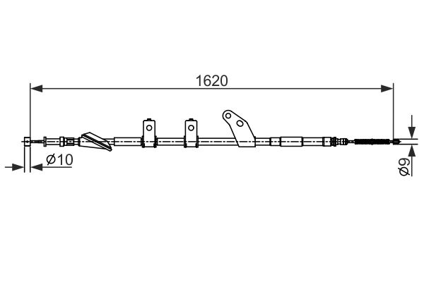 Bosch Handremkabel 1 987 482 575