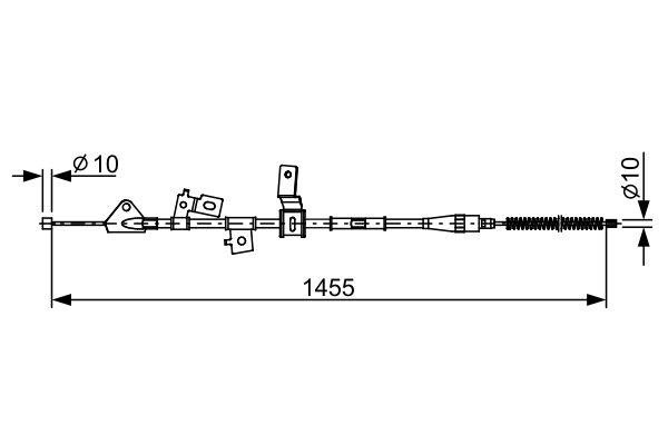 Bosch Handremkabel 1 987 482 648