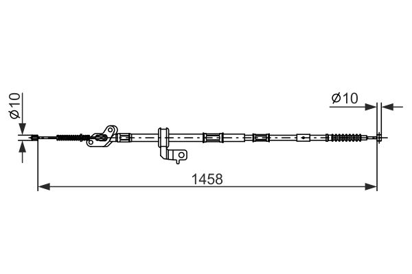 Bosch Handremkabel 1 987 482 904