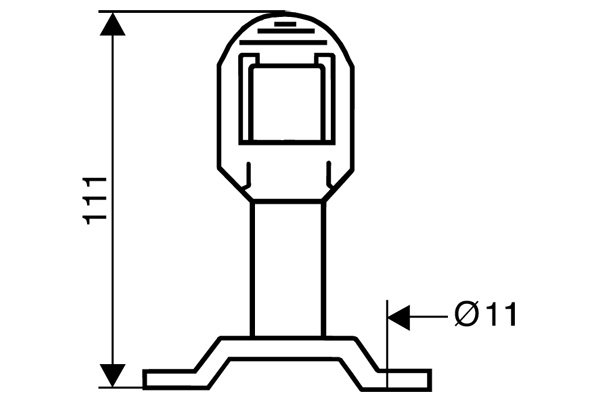 Bosch Houder, steun 8 787 022 016