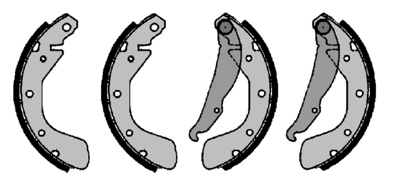 Bosch Remschoen set F 026 004 614