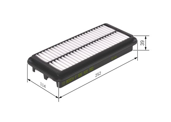 Bosch Luchtfilter F 026 400 060