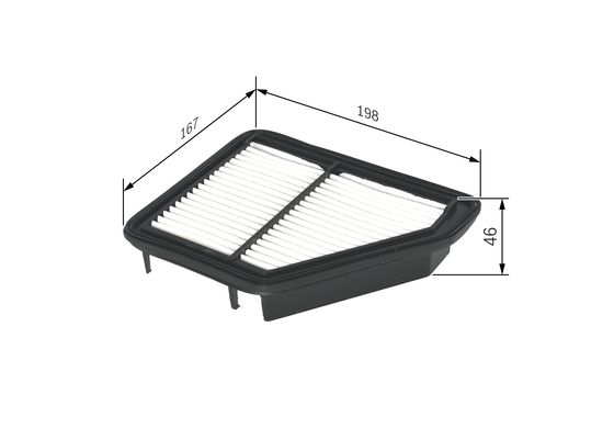 Bosch Luchtfilter F 026 400 132