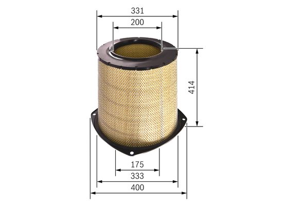 Bosch Luchtfilter F 026 400 207