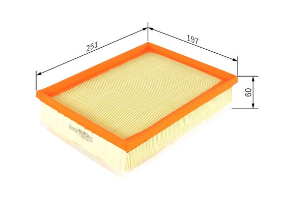 Bosch Luchtfilter F 026 400 234
