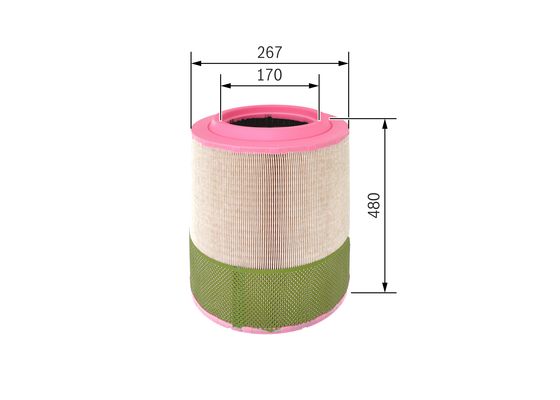 Bosch Luchtfilter F 026 400 249