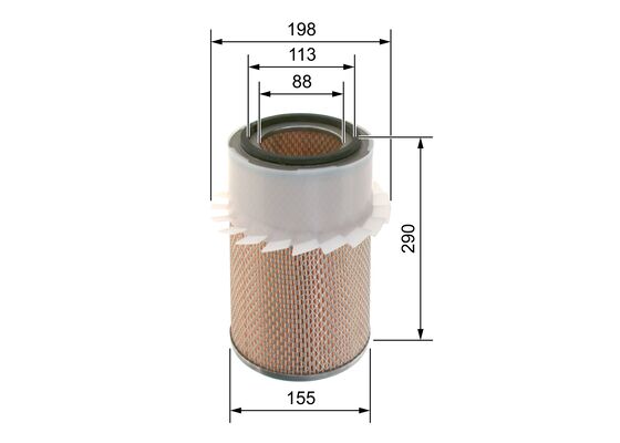 Bosch Luchtfilter F 026 400 368