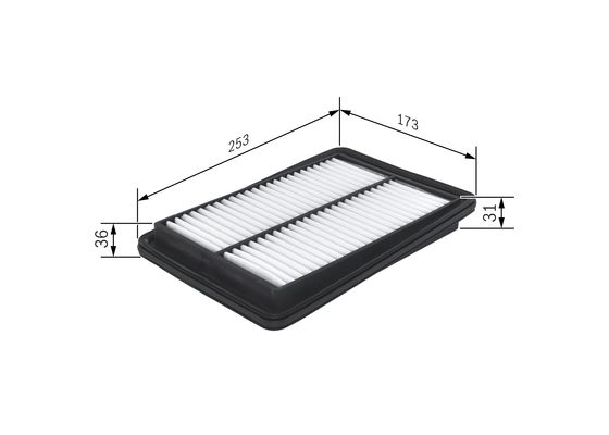 Bosch Luchtfilter F 026 400 465