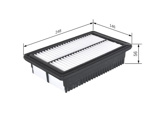 Bosch Luchtfilter F 026 400 558