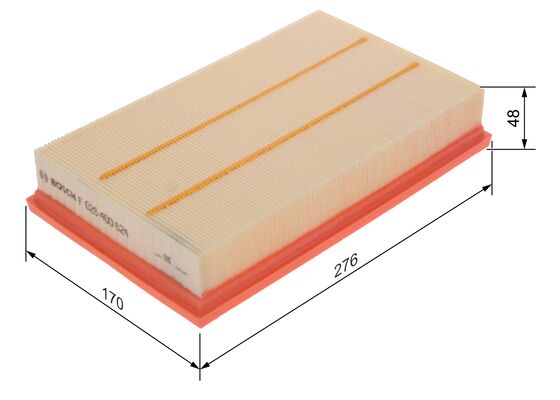 Bosch Luchtfilter F 026 400 624