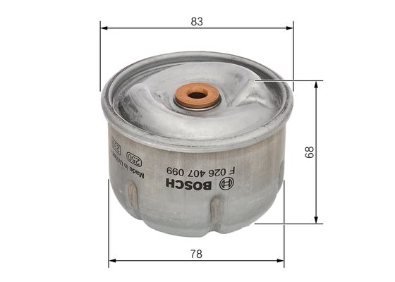 Bosch Oliefilter F 026 407 099