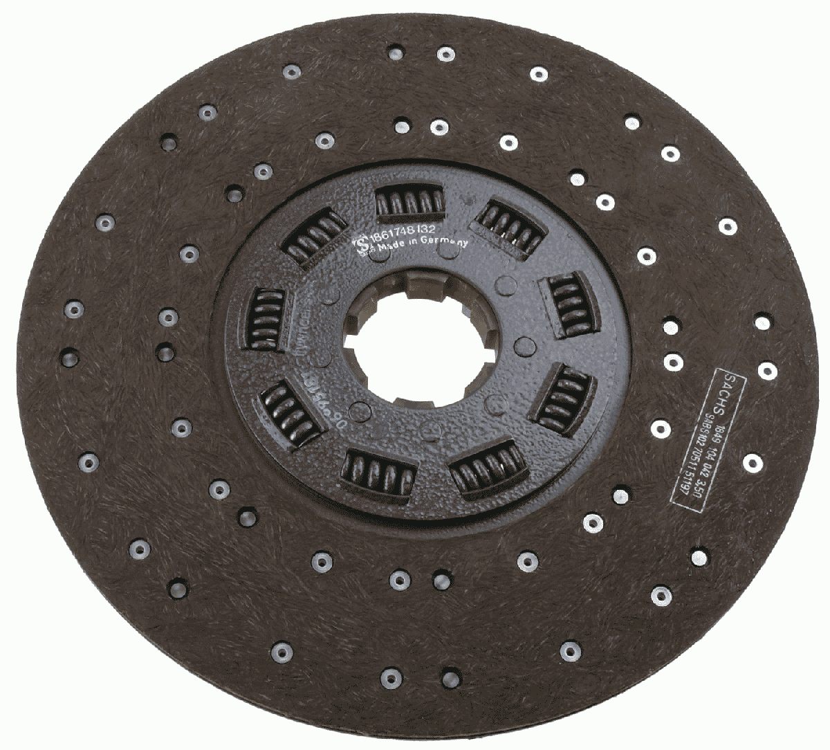 Sachs Frictieplaat 1861 748 132