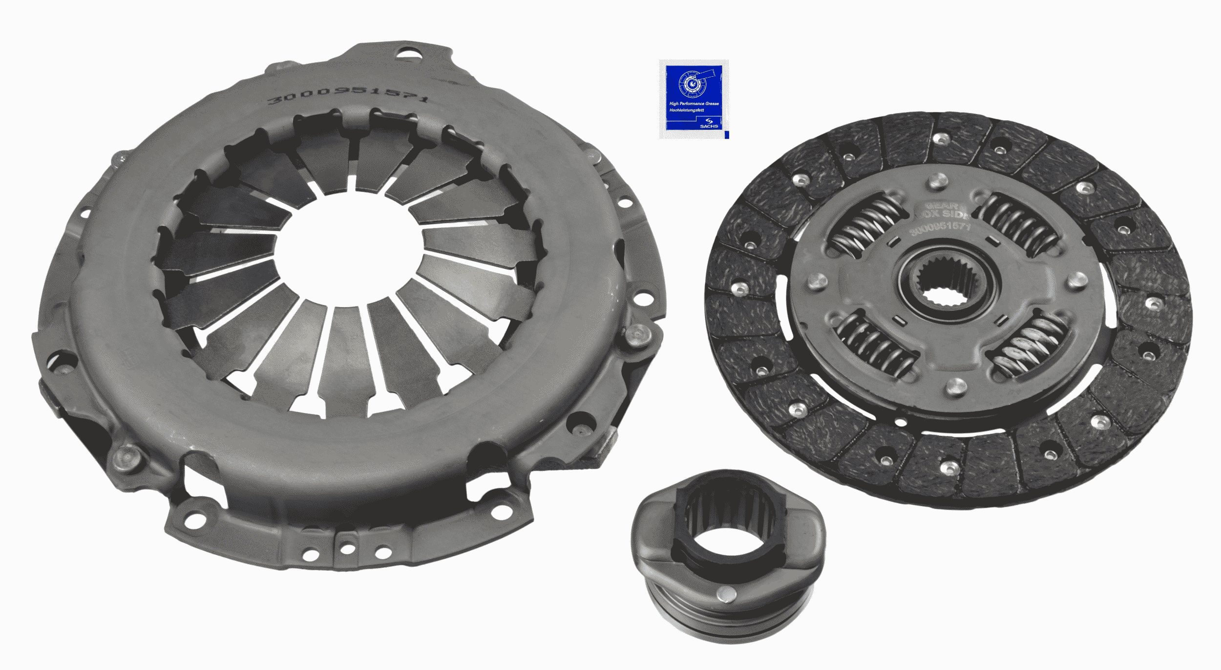 Sachs Koppelingsset 3000 951 571