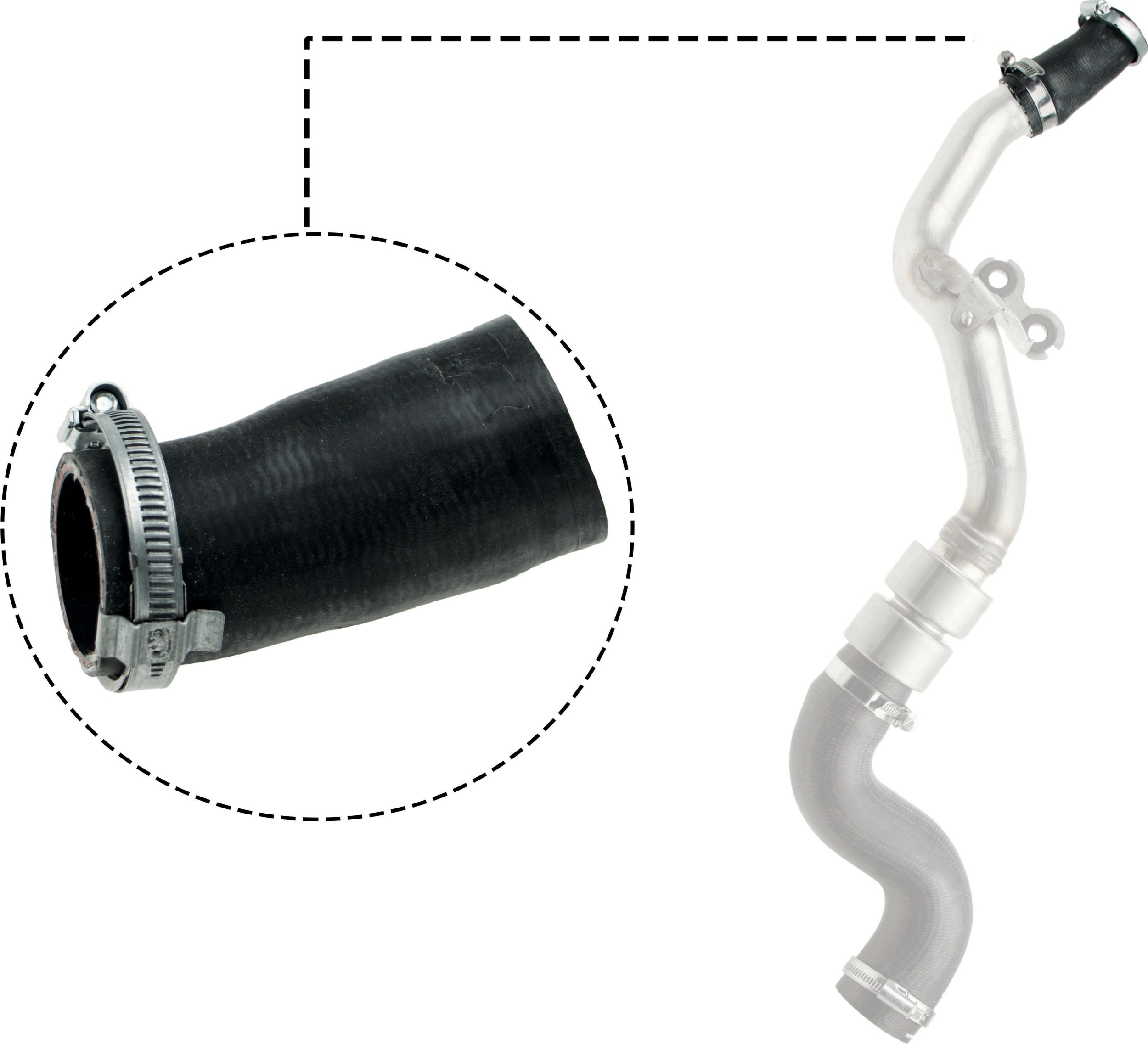 Gates Laadlucht-/turboslang 09-0572