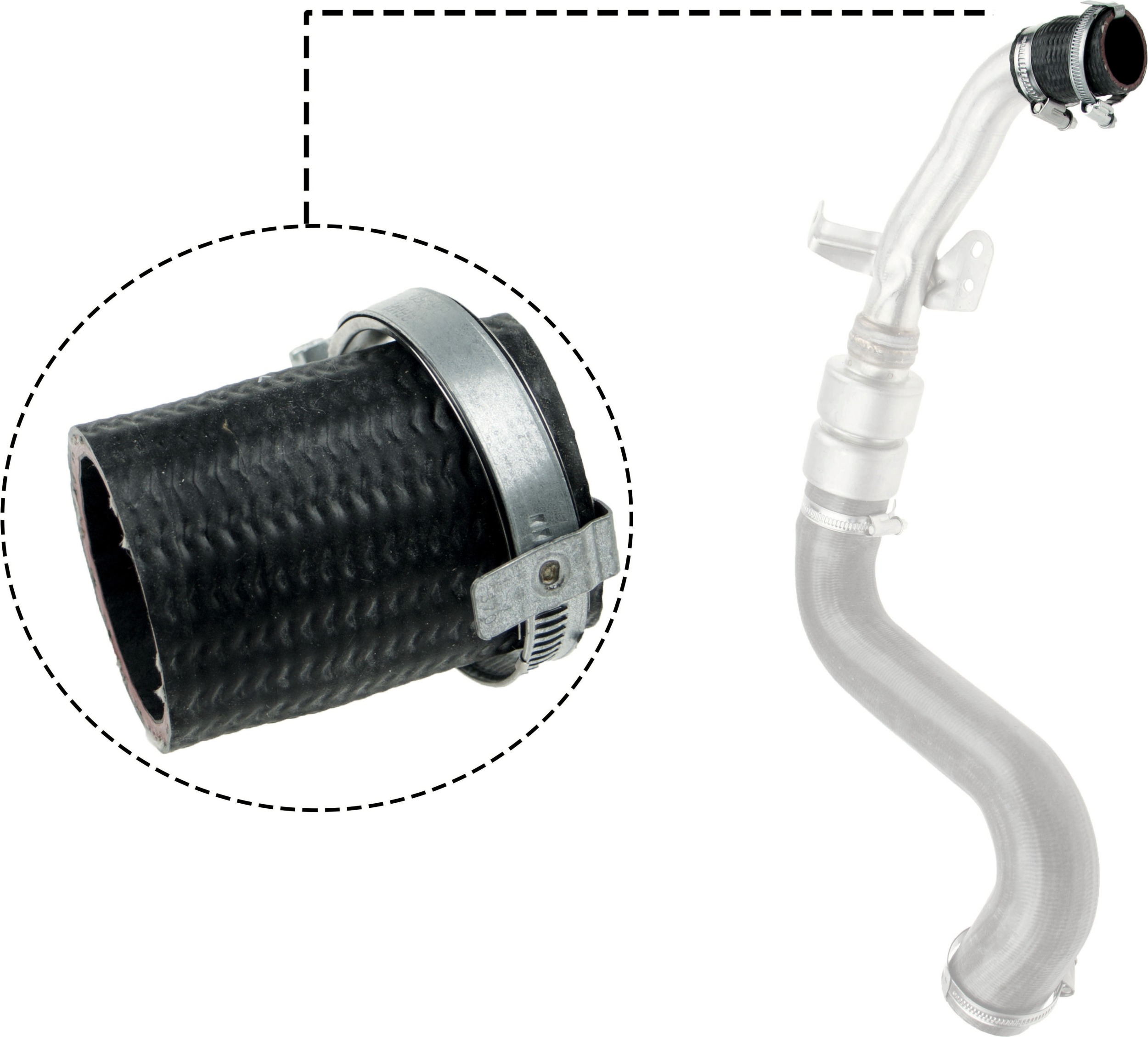 Gates Laadlucht-/turboslang 09-0579