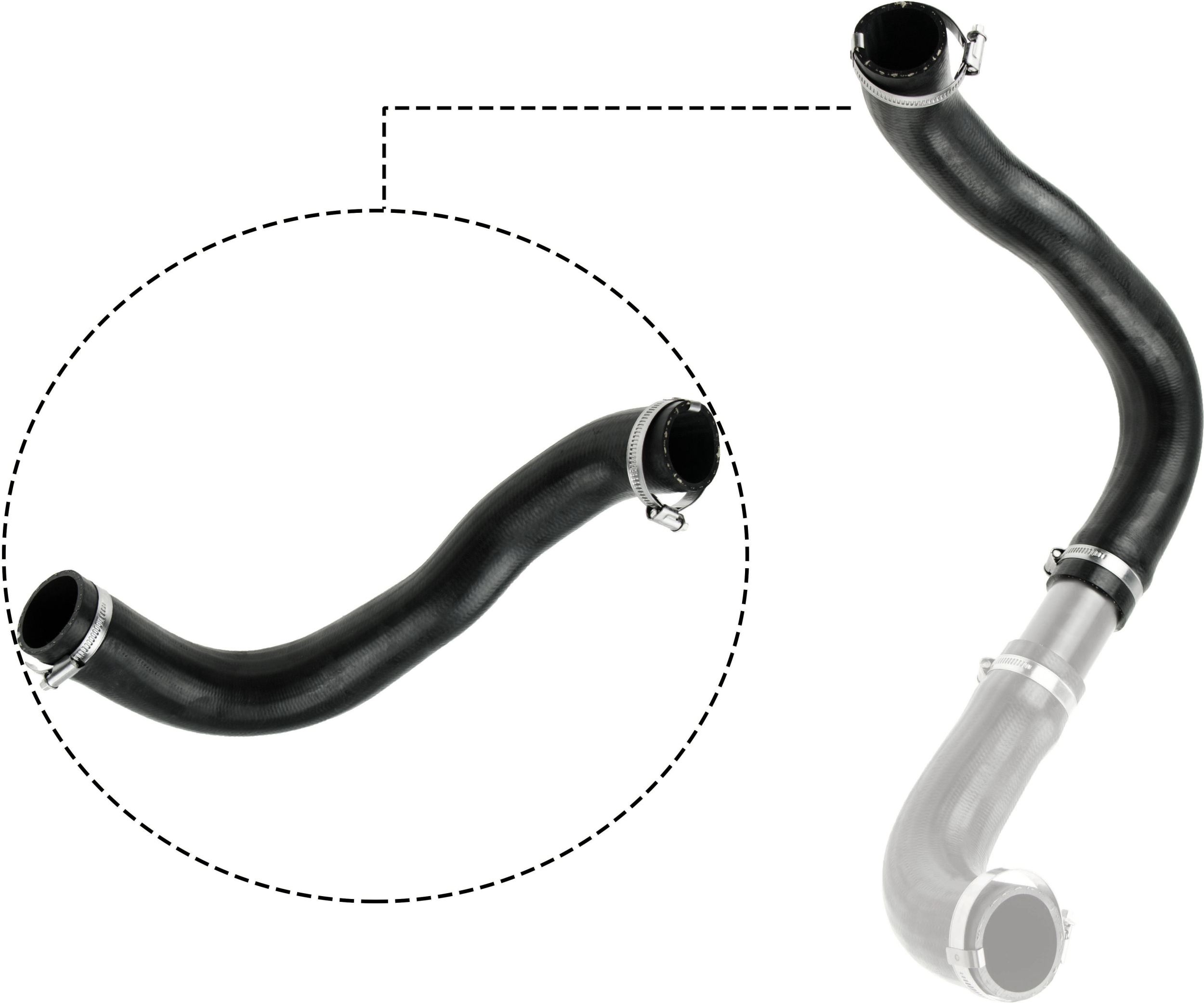 Gates Laadlucht-/turboslang 09-0621