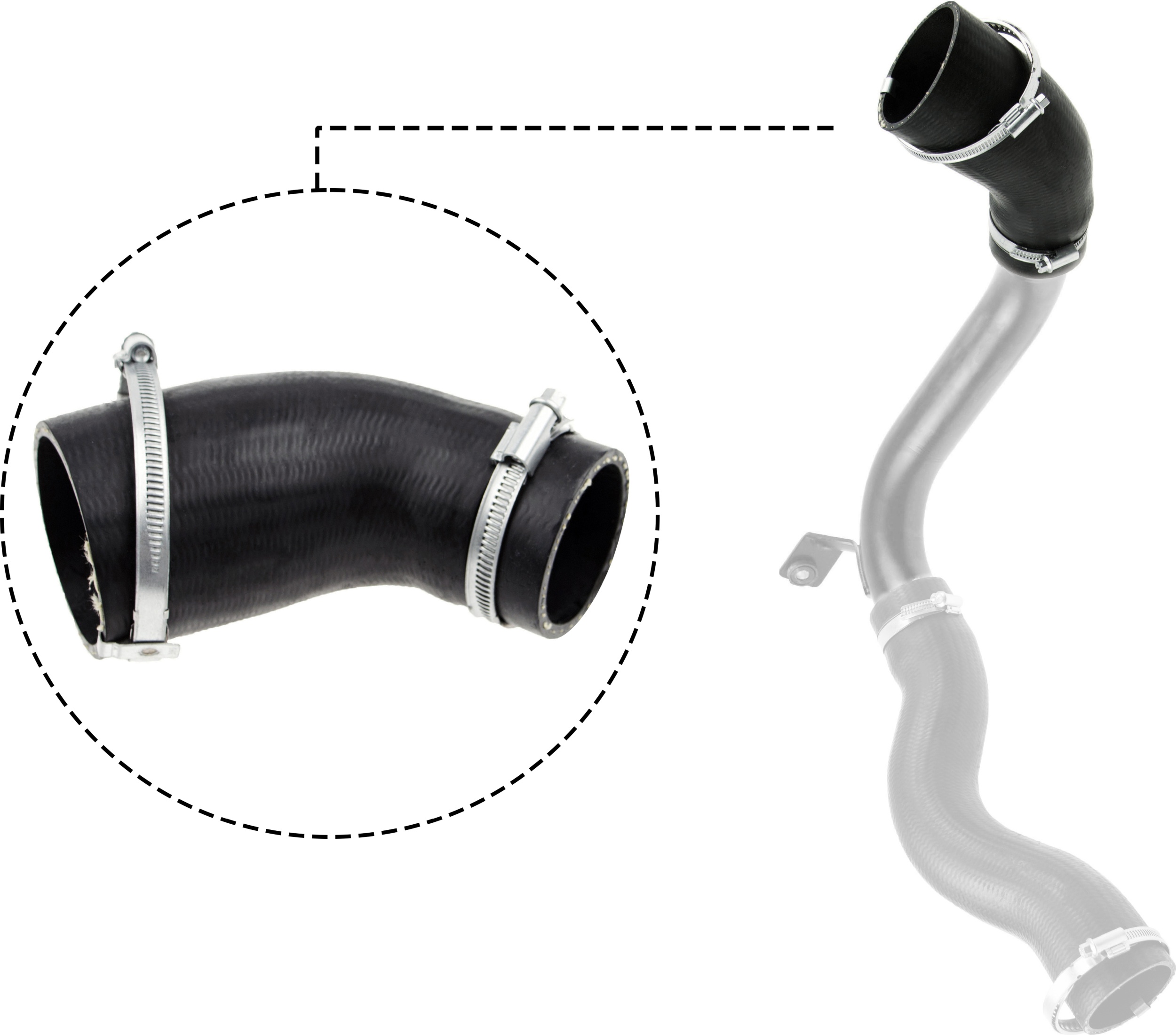 Gates Laadlucht-/turboslang 09-0640