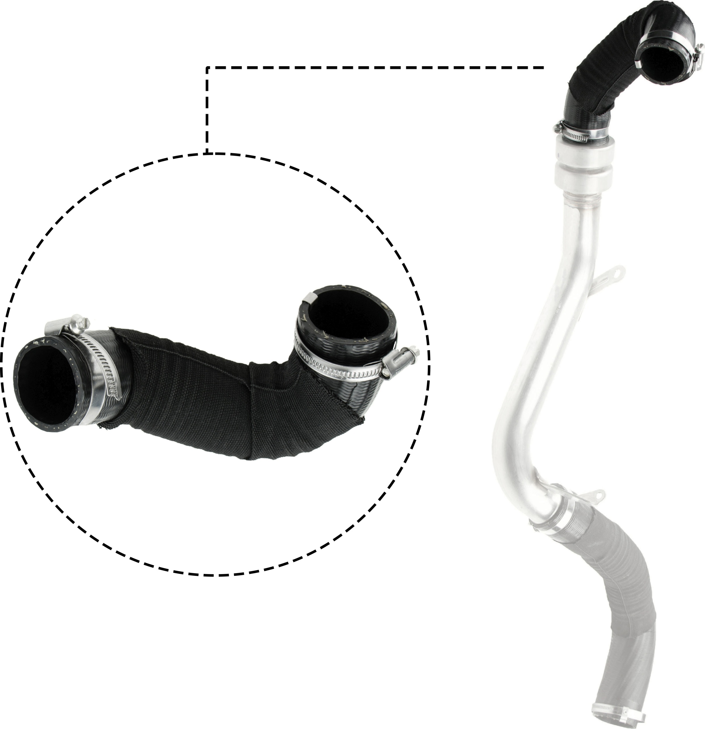 Gates Laadlucht-/turboslang 09-0644