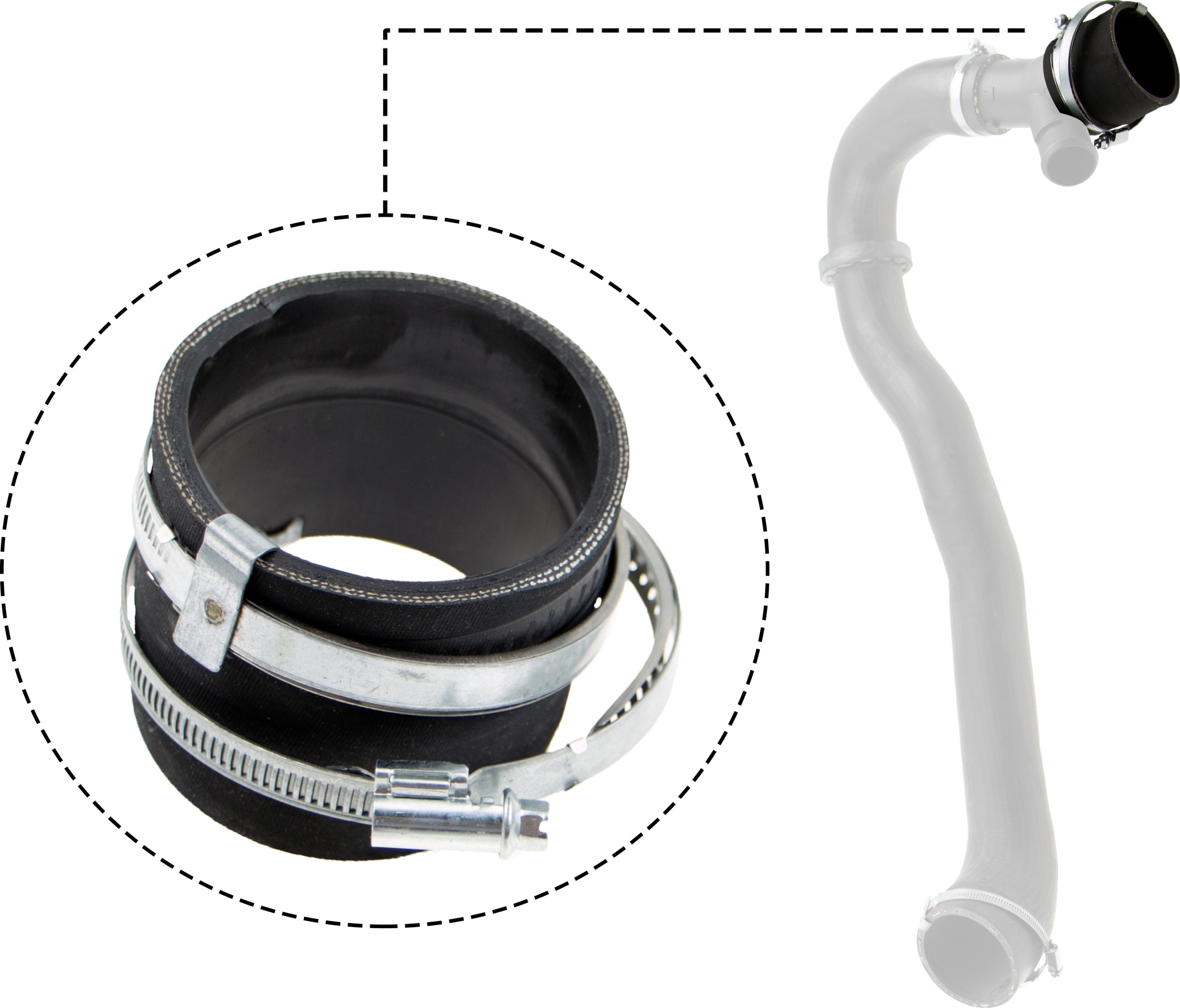 Gates Laadlucht-/turboslang 09-0648