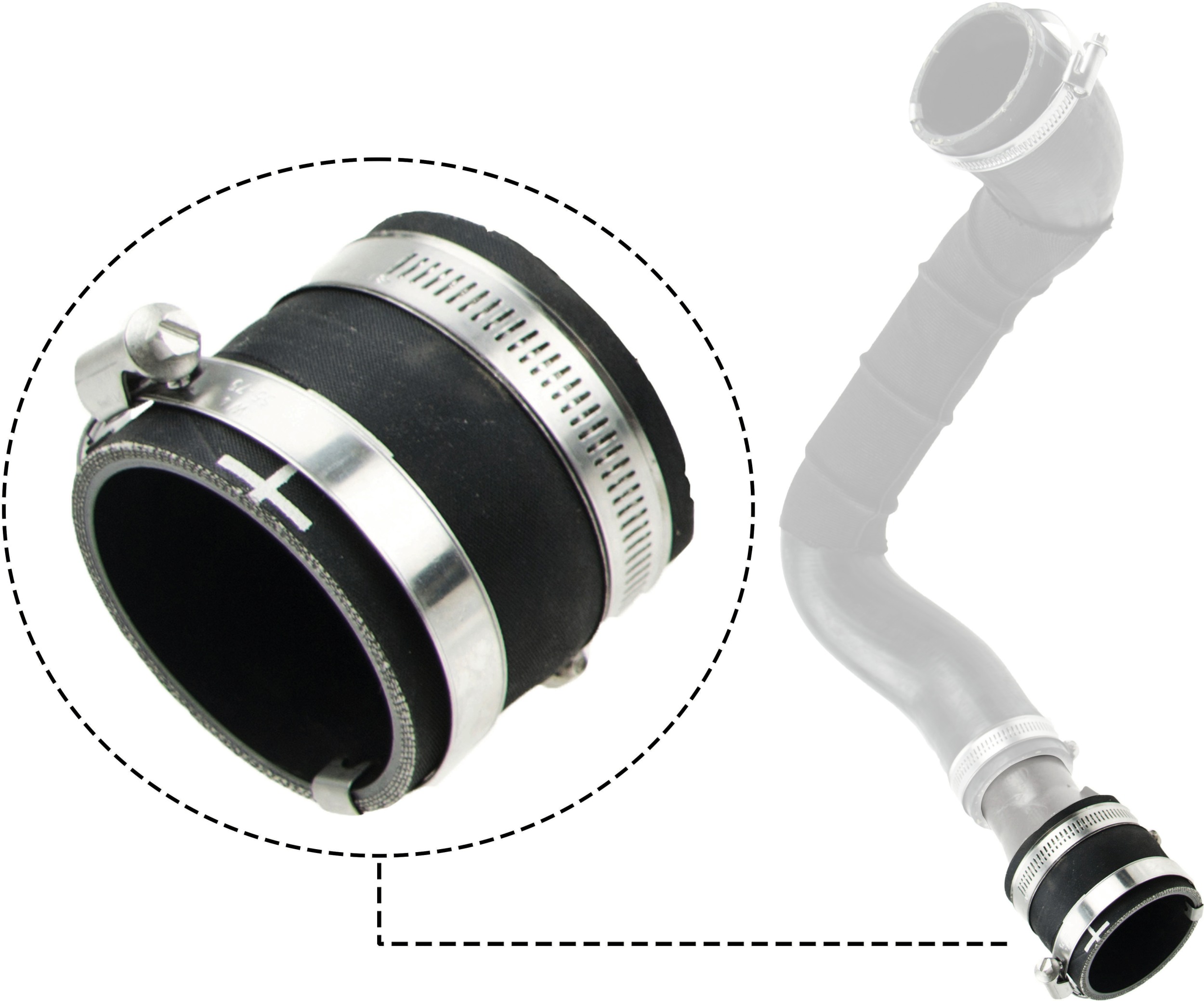 Gates Laadlucht-/turboslang 09-0653